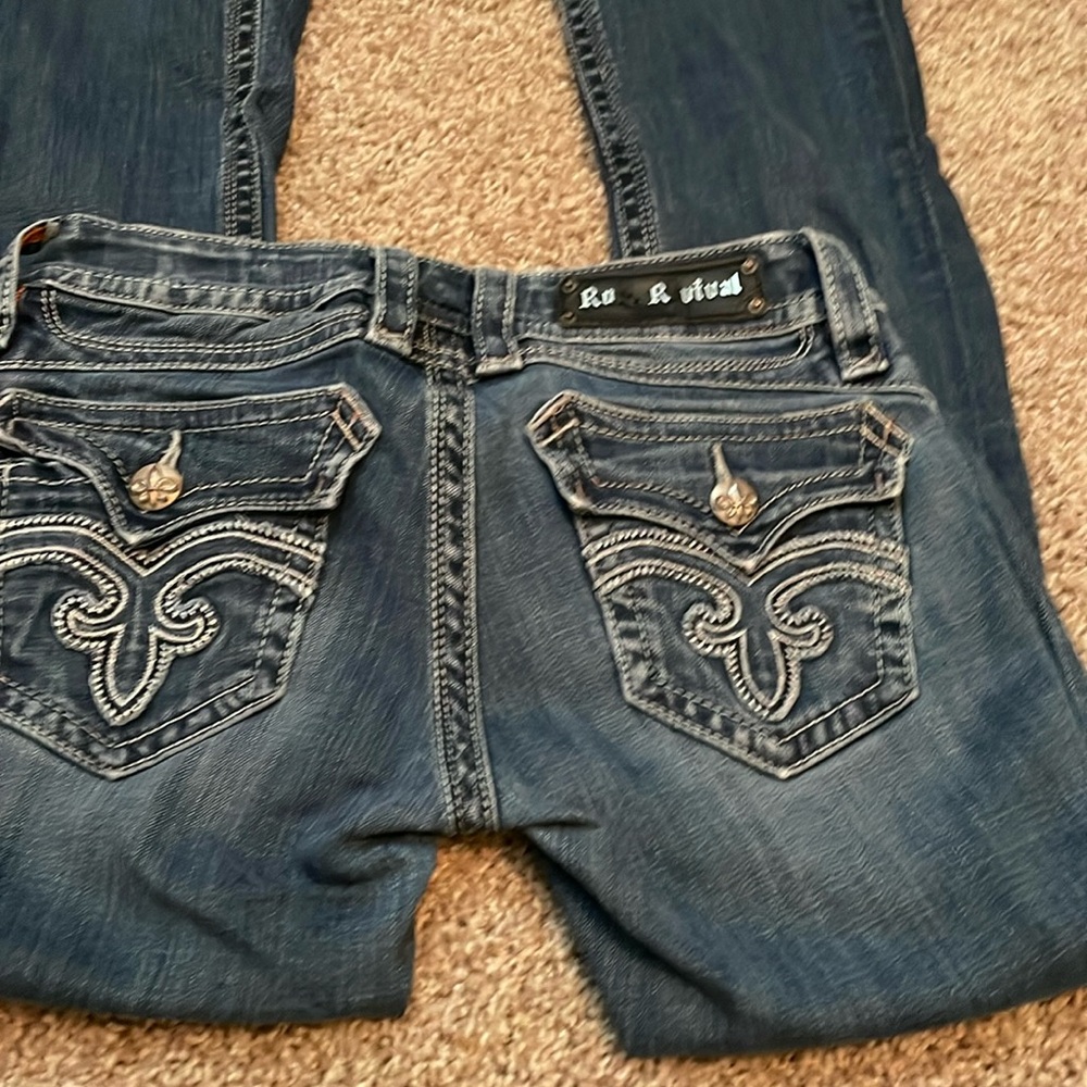 Rock revival Harley boot. Size 28.